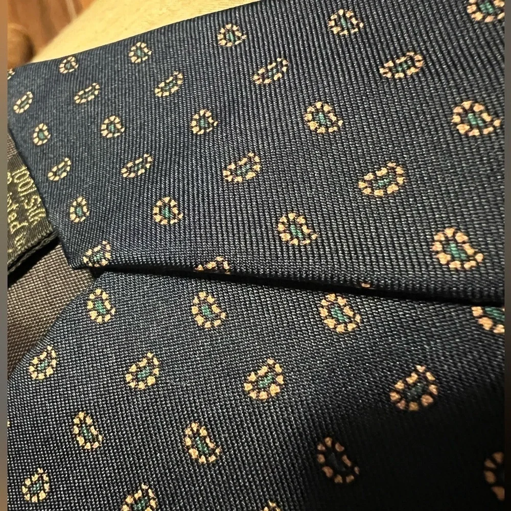 Ferrell Reed Navy 100% Silk Tie